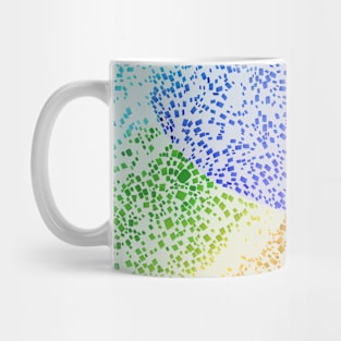 Translucent Mosaic Abstraction Mug